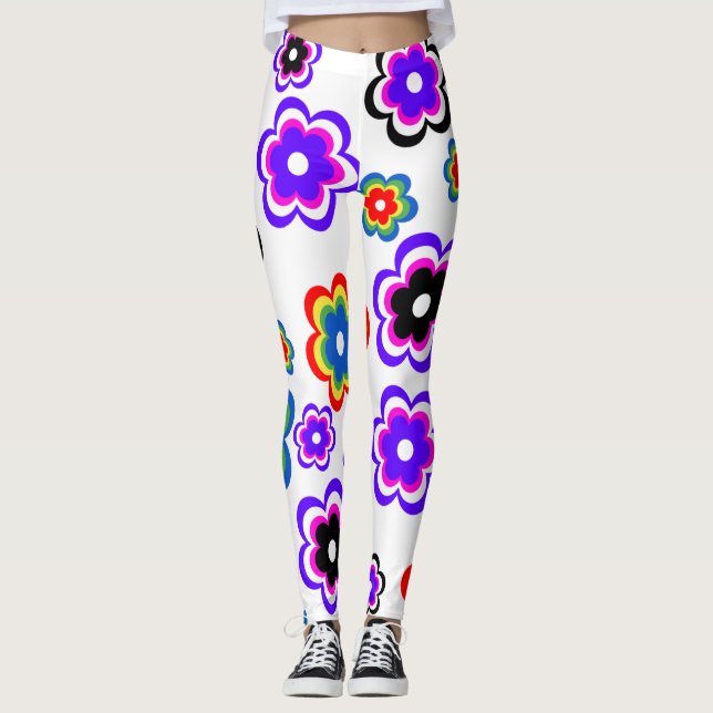 Legging Flores Meninas atrasadas (Frente)