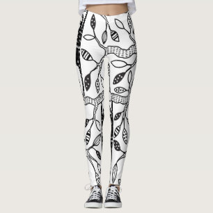 Legging Flores Refrigeradas: Padrões Animais Bons.