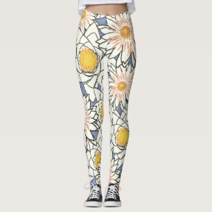 Legging Flores retrorreflectoras modernas e adoráveis l Az