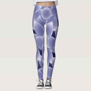 Legging Flores roxas