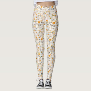 Legging Flores são a língua mais verdadeira do amor