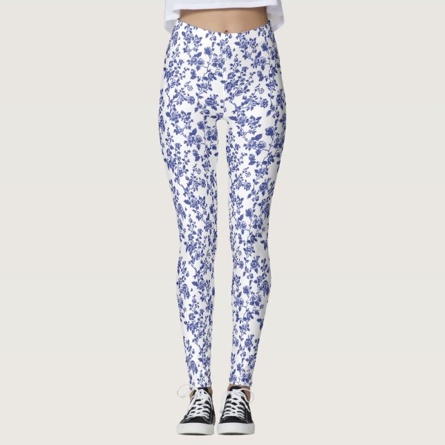 Legging Flores São A Língua Universal Da Beleza (Frente)