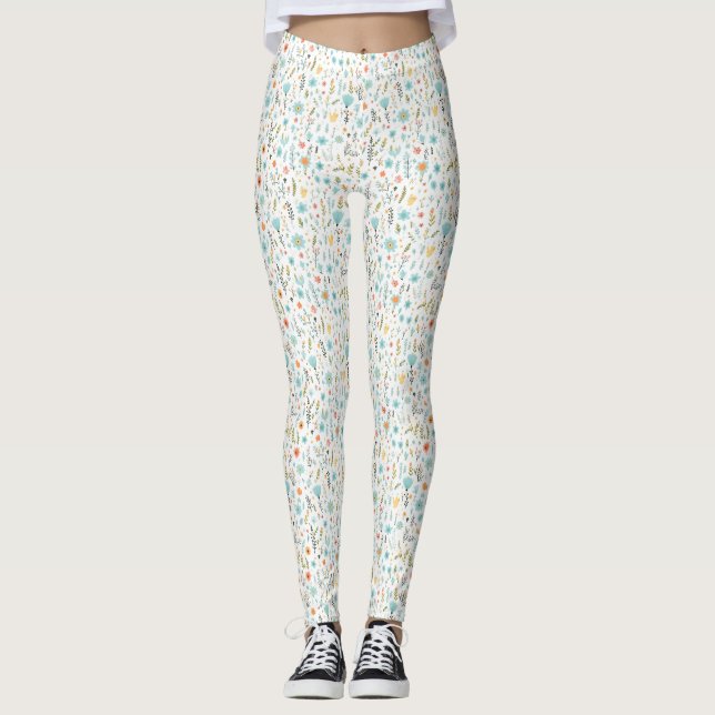 Legging Flores São A Poesia Da Terra (Frente)