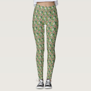 Legging Flores São As Palavras Da Terra