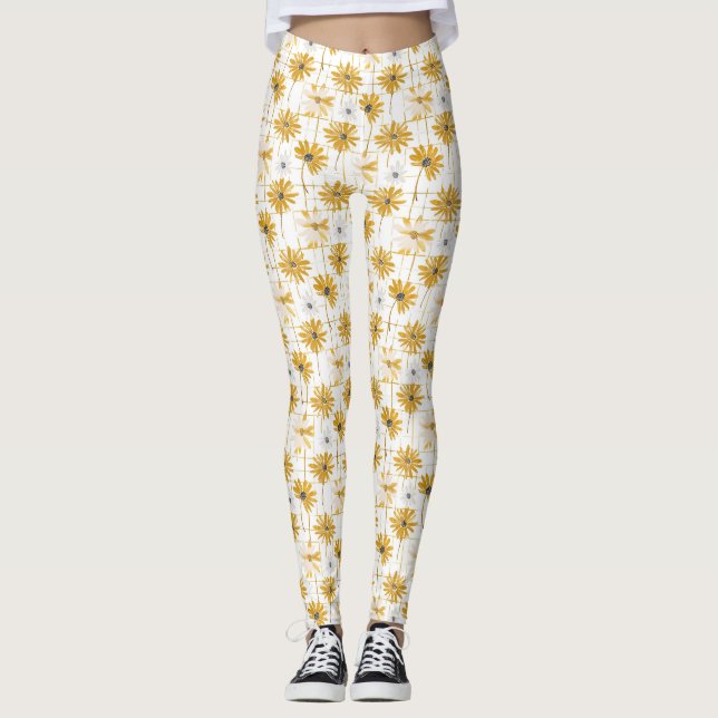 Legging Flores São Os Sorrisos Da Terra (Frente)