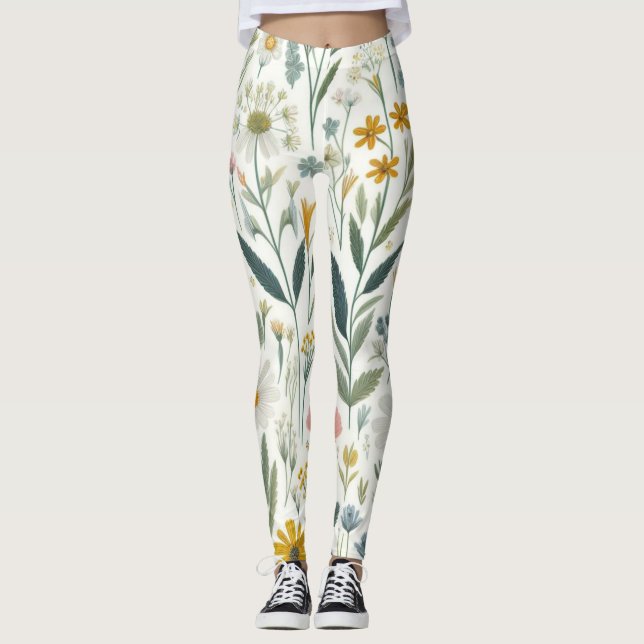 Legging Flores selvagens (Frente)