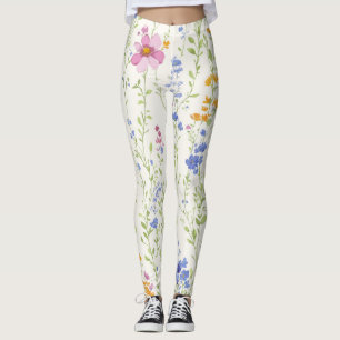 Legging Flores selvagens Padrão