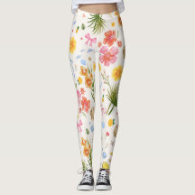 Flores Tropicais Desenhadas À Mão E Capilhos De Ma