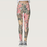 Legging Flores Verdes Rosa Sage Deixam Padrão De Aquarela<br><div class="desc">Este padrão elegante e feminino é perfeito para a na moda e a moda. Apresenta flores e folhas de coral, pintadas manualmente, cor-de-água, rosa médio, castanho-castanho, amarelo-ouro e verde-floresta sobre um fundo verde-sábio. É o país, bonito, fofo, único, artístico e moderno; o complemento perfeito ao seu estilo pessoal. ***NOTA DE...</div>