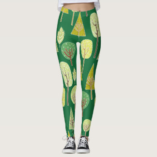 Legging Floresta de Verão: Design inspirado na natureza