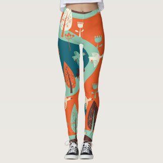 Legging Floresta Gesa: Cena Natureza da Vintagem