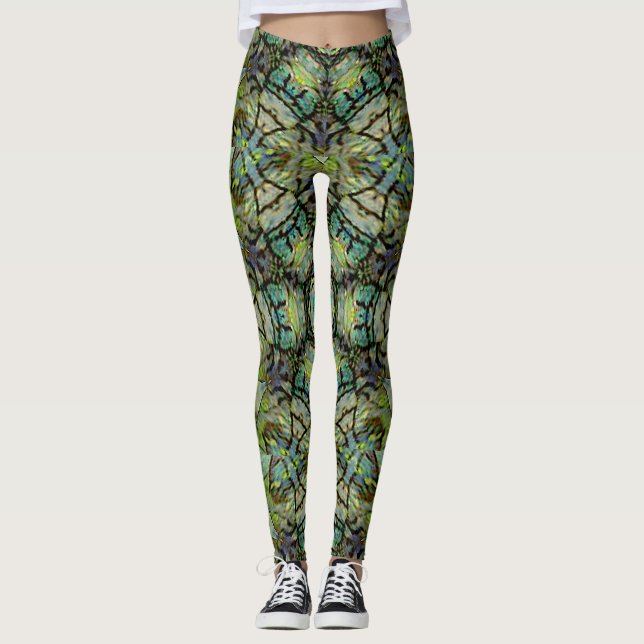 Legging Floresta Kaleidoscópio (Frente)