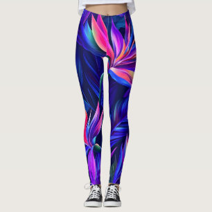Legging Floresta Tropical de Midnight