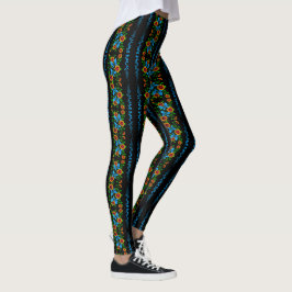 Legging Flower Doodle