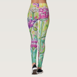 Legging Flower Field