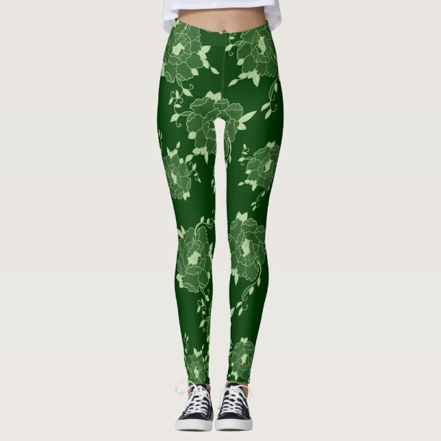 Legging flowers (Frente)