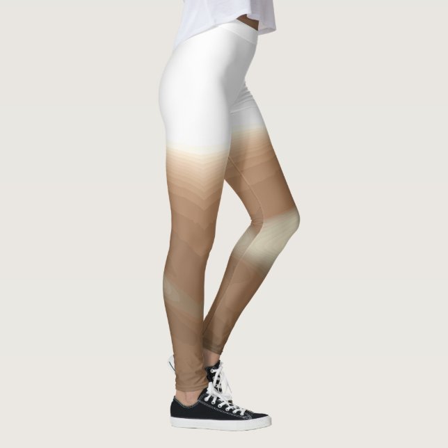 Legging Fluxo de Mântero: Pernas de Areia Mudindo (Direita)