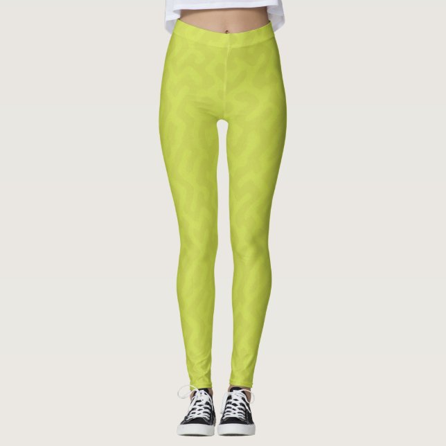 Legging Fluxo de tecelagem versátil - Textura sem costura  (Frente)