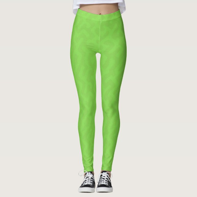 Legging Fluxo de tecelagem versátil - Textura sem costura  (Frente)