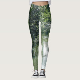 Legging Fluxo sereno do rio