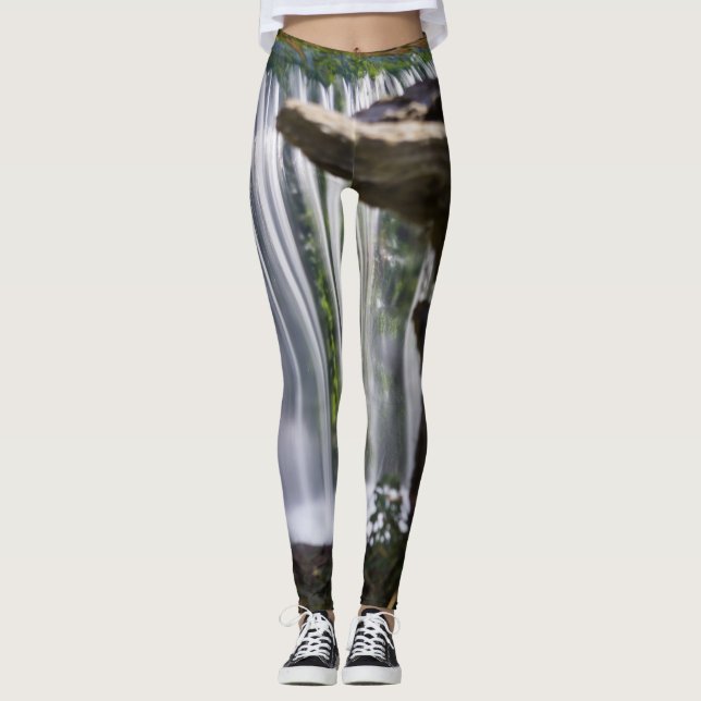 Legging Focalização da cascata (Frente)