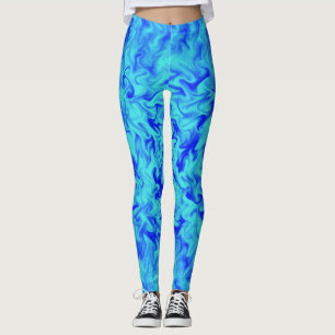 Legging Fogo azul