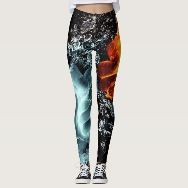 Legging Fogo e água (Frente)