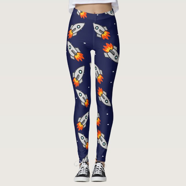 Legging Foguetes loucos (Frente)