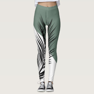 Legging Folha de palma