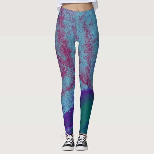 Legging Folha de Vintage nº 2 (Frente)