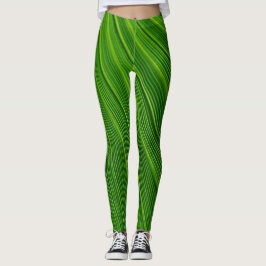 Legging Folha Verde