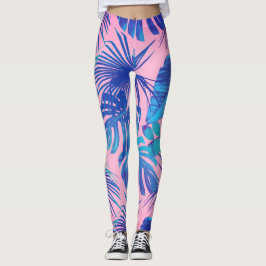Legging folhas