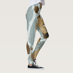 Legging folhas