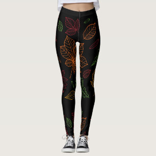 Legging Folhas da queda/outono