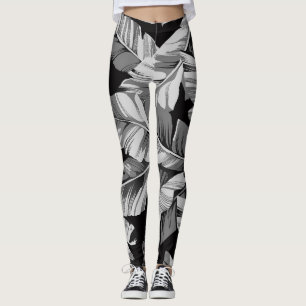 Legging Folhas de Banana 3