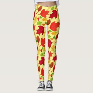 Legging Folhas de queda