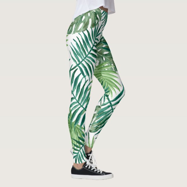 Legging Folhas Tropicais (Direita)