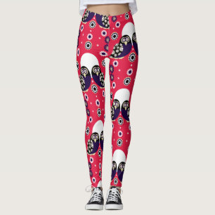 Legging Folk Art Owl