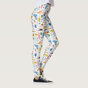 Legging Fontes bonitos do artesanato
