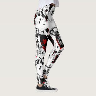Legging Fora com de sua cabeça