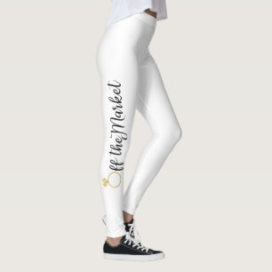 Legging Fora das caneleiras da noiva do mercado