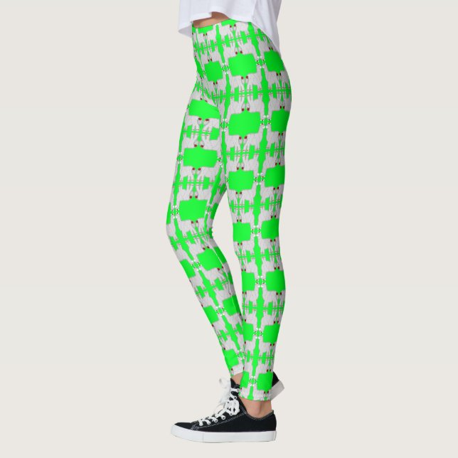 Legging Fora de Natal Alpaca Feliz Navidad (Esquerda)