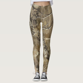 Legging Forest Camo Pattern