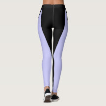 Forma & Curvas Duas Cores, Preto & Periwinkle