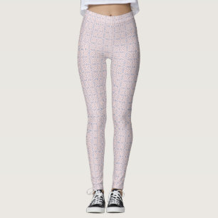 Legging formas circulares padrão sem costura