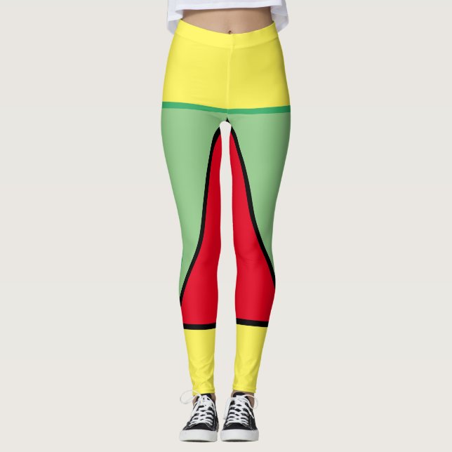 Legging formas coloridas (Frente)