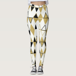 Legging Formas coloridas, padrão de abstrato geométrico