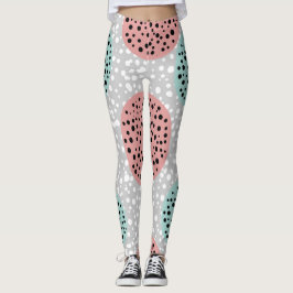 Legging Formas de Na moda Coloridas Modernas Elegantes
