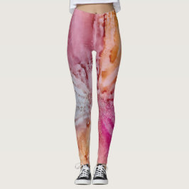 Legging Formas de Pinks e Laranjas Blues