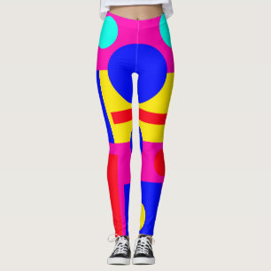 Legging Formas geométricas coloridas